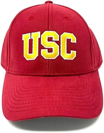 Университетска Шапка Southern Cal Регулируема Класическа Шапка с Логото на Многоцветен