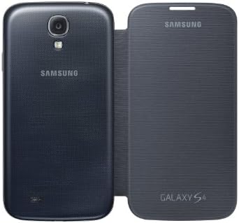 Samsung Galaxy S4 калъф-книжка с панти капак (черен)