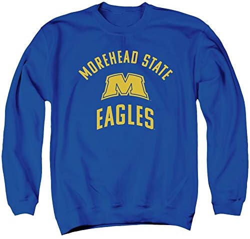 Официалната един-цветен Hoody с логото на Morehead State University Msu Орли Унисекс За възрастни с яка-часова