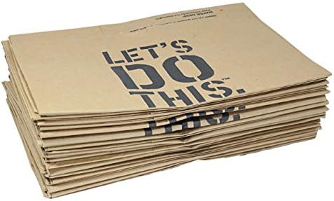 The Home Depot 49022-25PK Пакети за косене на трева и отпадъци от кафява хартия за дома и градината, 30 литра (опаковка