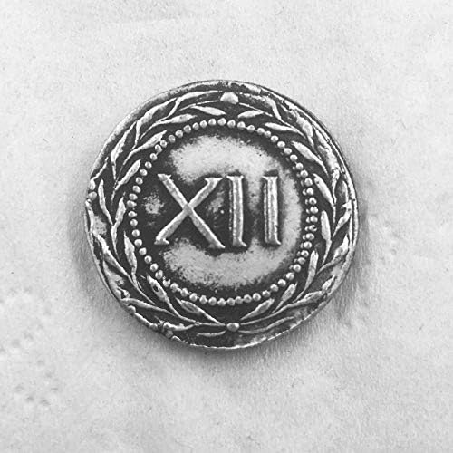 Щампована Гръцка Монета XII Сребърна Монета Възпоменателна Монета Събиране на монети Възпоменателна монета от колекция