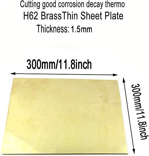 HUILUN Месинг лист H62 Латунная Лист плоча Индивидуален Размер Рамка с ЦПУ Модел на Мухъл САМ Структурна панел с Дебелина