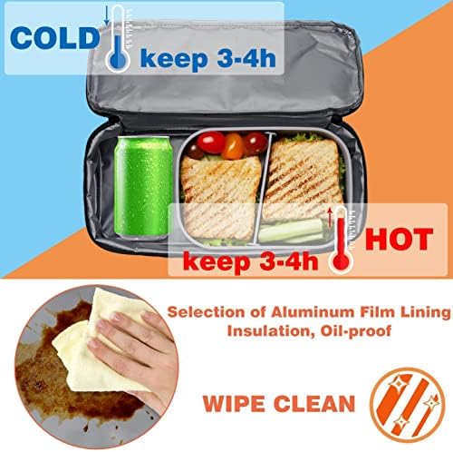 TBOUOBT Изолирано Чанта-хладилник, Чанта-Тоут, за Многократна употреба Пакети за Обяд, Набор от Чанти за Пикник, Плуване