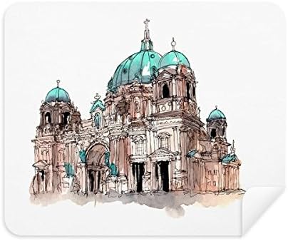 Берлинската катедрала в Германия Плат За Почистване на Екрана за Пречистване на 2 елемента Замшевой Тъкан