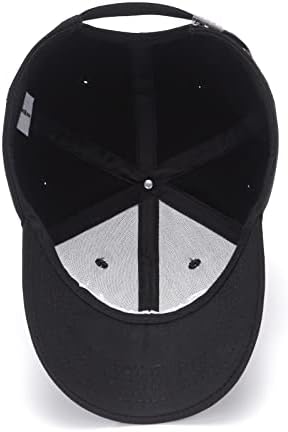 Бейзболна шапка WODXCOR Дамски Мъжки Памук Модерен Дизайн Регулируем Шапка за Татко