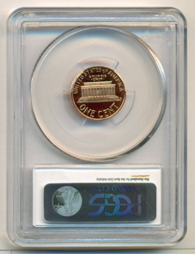 Цент доказателства Мемориала на Линкълн 1993 г. PR70 RD DCAM PCGS