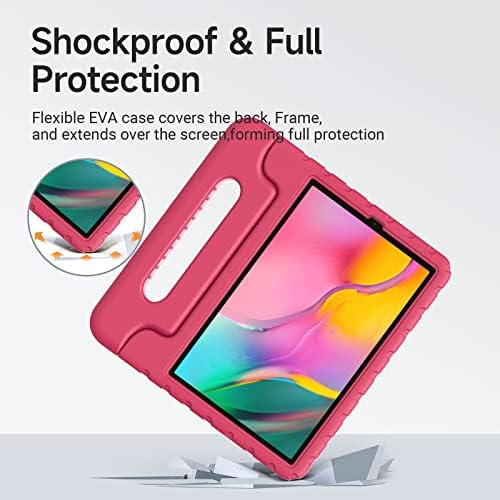 Детски калъф Thoreta за Samsung Galaxy Tab A 10.1 (2019) SM-T510/T515, Лек, устойчив на удари Защитен калъф-поставка