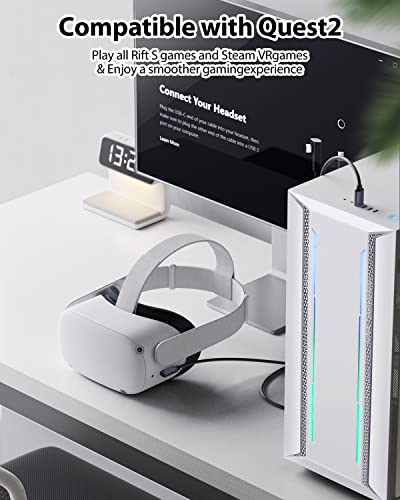 Кабел Amavasion Link 16 метра Съвместим с аксесоари Oculus / Meta Quest 2 /Pro и PC / Steam VR, високоскоростен кабел