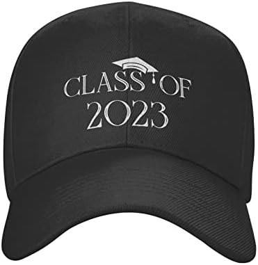 выпускная бейзболна шапка henjoke клас 2023 година, Регулируем Шапка на шофьор на камион, Обикновена Шапка за висш клас