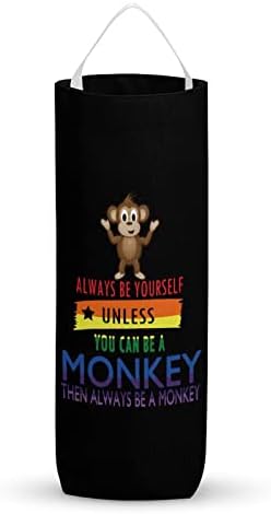 Rainbow Винаги Бъди Себе Си Pirate Маймуна Чанта За Продукти Моющийся Органайзер Опаковки С Висящи Линия За Съхранение