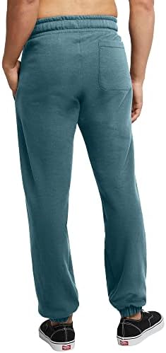 Мъжки спортни панталони за джогинг Hanes Originals, Плътни флисовые Джоггеры за бягане с джобове, дължина по вътрешния